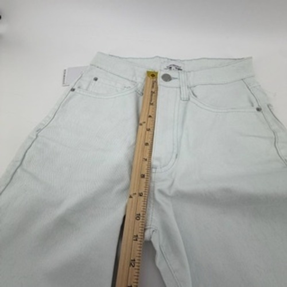 WeWoreWhat Kick-Flare Jeans Super Bleached Light Wash High Rise‎ 24 WWDB54-1 - Picture 8 of 10